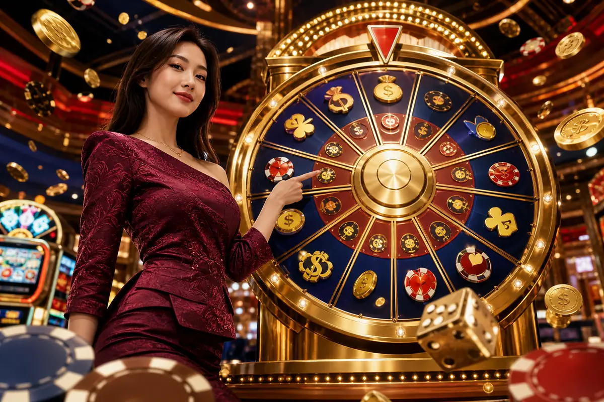 egm8 Casino meja baccarat dealer langsung